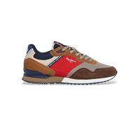 Pepe Jeans London Mood M Sneak, Marron (Dark Brown), 44 EU, Marron foncé., 10 UK