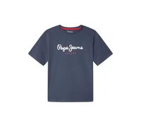Pepe Jeans London New Art Chemise à Boutons en Coton Coupe Regular, Lavage Bleu