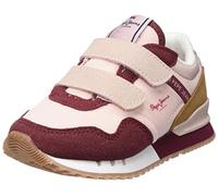 Pepe Jeans London One on Gk Baskets pour Fille, 319 Mauve Rose., 29 EU