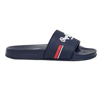 Pepe Jeans London Slider Zone B Homme Coupe Regular Plage, Bleu Lavé