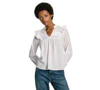 Pepe Jeans Lorely Chemise, Blanc (Blanc), M Femme
