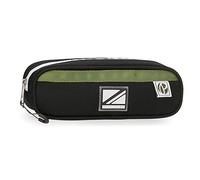 Pepe Jeans Luca Étui noir 22 x 7 x 3 cm Polyester, Noir, Trousse