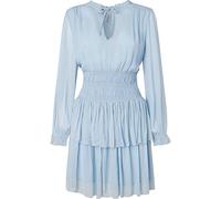 Pepe Jeans Lucie Robe, Bleu (Dazed Blue), L Femme