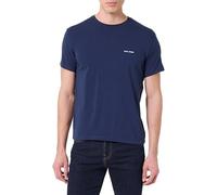Pepe Jeans M Basic Logo Stretch T-Shirt, Bleu (Bleu Marine), S Homme