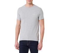 Pepe Jeans M Basic Logo Stretch T-Shirt, Gris chiné, S Homme