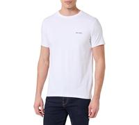 Pepe Jeans M Basic T-Shirt Stretch avec Logo pour Homme, Blanc (Blanc), S, Blanc (Blanc), S