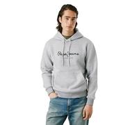 Pepe Jeans Macbeth Melange Hoodie Gris XL Homme