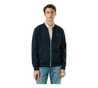 Pepe Jeans - Macbeth Plain Bomber - Homme - Sweatshirts et sweats à capuche - Bleu - Taille: L