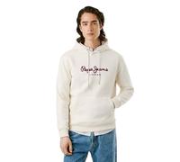 Sweat à capuche Pepe Jeans Macbeth Plain blanc cassé - M