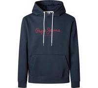 Pepe Jeans Sweat à capuche Macbeth uni Bleu (Dulwich Blue) Homme Taille S