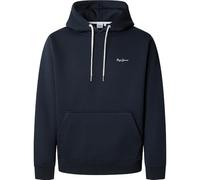 Pepe Jeans Macbeth Small Logo Plain Sweat à Capuche pour Homme, Bleu (Dulwich Blue), L, Bleu (Dulwich Blue), L