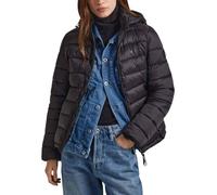 Pepe Jeans Maddie Veste matelassée courte pour femme, Noir (Black), XS