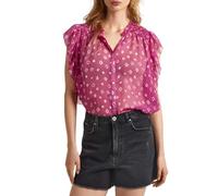 Pepe Jeans Marley Chemise Femme, Rose (Rose Anglaise), L
