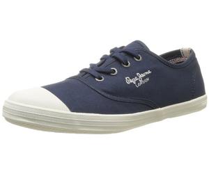 Pepe Jeans Match, Baskets Mode Homme - Bleu (579), 40 EU