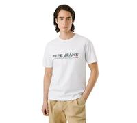 Pepe Jeans Matthew Tee T-Shirt, Blanc (Blanc), M Homme