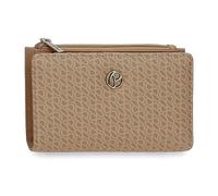 Pepe Jeans Megan Portefeuille avec Porte-Cartes Marron 17x10x2 cm Cuir synthétique, Marron, Talla única, Portefeuille avec Porte-Cartes