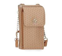 Pepe Jeans Megan Sac Messenger Petit Marron 11x20x4 cm Fausse Fourrure, Marron, Talla única, Petit Sac à bandoulière