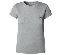 Pepe Jeans Merida T-Shirt, Gris chiné, L Femme