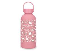 Pepe Jeans MIA Bouteille en Acier Inoxydable Rose 6,5 x 18,5 x 6,5 cm Acier Inoxydable by Joumma Bags