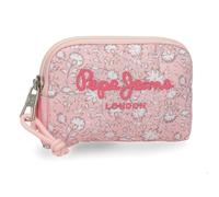 Pepe Jeans MIA Porte-Monnaie Rose Clair 12 x 8 x 2 cm Polyester by Joumma Bags