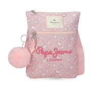 Pepe Jeans MIA Sac bandoulière Plat Rose Clair 20 x 24 x 1 cm Polyester by Joumma Bags