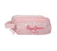 Pepe Jeans MIA Trousse Rose Clair 22 x 10 x 11 cm Polyester by Joumma Bags