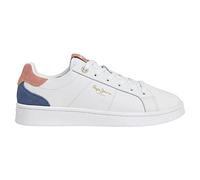 Pepe Jeans Milton Baskets Souples pour Femme, Blanc, 42 EU