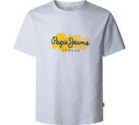 Pepe Jeans Milton T-Shirt Manches Courtes Blanc