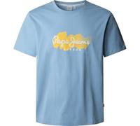 Pepe Jeans Milton Tee T-Shirt, Bleu (Bleu Soho), XL Homme