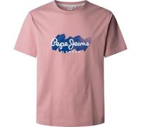 Pepe Jeans Milton Tee T-Shirt, Rose (Rose cendré), XL Homme