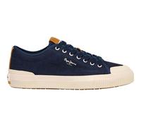 PEPE JEANS Mixte Ben Suede M Sneaker, Navy, 43 EU