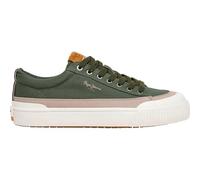 PEPE JEANS Mixte Ben Wash M Sneaker, Army, 42 EU