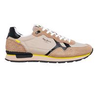 PEPE JEANS Mixte Brit Fly M Sneaker, Dark Stone, 41 EU