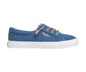 PEPE JEANS Mixte Kenton Denim W Sneaker, 38 EU