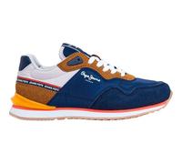 Pepe Jeans Mixte London Jump B Sneaker, Navy, 33 EU