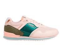 PEPE JEANS Mixte London Mix W Sneaker, Pinkish, 36 EU