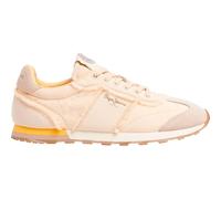 PEPE JEANS Mixte Once Twill Sneaker, Off White, 40 EU