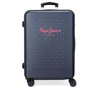 Pepe Jeans Molly Valise Moyenne Multicolore 48x68x26 cms Rigide ABS Serrure à combinaison 70L 3,7Kgs 4 roues doubles