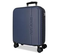 Pepe Jeans Montana Valise Cabine Bleue 40 x 55 x 20 cm Rigide ABS Fermeture TSA intégrée 37 L 3 kg Bagage à Main