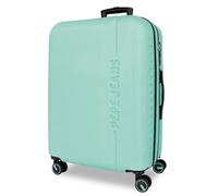 Pepe Jeans Montana Valise Moyenne Bleue 48 x 68 x 27 cm Rigide ABS Fermeture TSA intégrée 72 l 4,14 kg