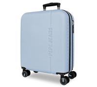 Pepe Jeans Montana Valise Cabine Bleue 40 x 55 x 20 cm Rigide ABS Fermeture TSA intégrée 37 L 3 kg Extensible Bagage à Main