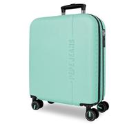 Pepe Jeans Montana Valise Cabine Bleue 40 x 55 x 20 cm Rigide ABS Fermeture TSA intégrée 37 L 3 kg Extensible Bagage à Main