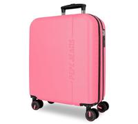 Pepe Jeans Montana Valise Cabine Bleue 40 x 55 x 20 cm Rigide ABS Fermeture TSA intégrée 37 L 3 kg Extensible Bagage à Main