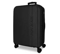 Pepe Jeans Montana Valise Moyenne Noire 48 x 68 x 27 cm Rigide ABS Fermeture TSA intégrée 72 L 4,14 kg