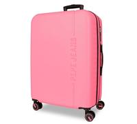 Pepe Jeans Montana Valise Moyenne Rose 48 x 68 x 27 cm Rigide ABS Fermeture TSA intégrée 72 l 4,14 kg