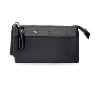 Pepe Jeans Morgan Porte-Monnaie 3 Compartiments Taille Unique, Noir, Talla única, Porte-Monnaie à Trois Compartiments