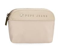 Pepe Jeans Morgan Porte-Monnaie Beige 11,5 x 8,5 x 1,5 cm Polyester et PU by Joumma Bags, Beige, Talla única, Porte-Monnaie