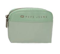 Pepe jeans Morgan Porte-Monnaie Vert 11,5 x 8,5 x 1,5 cm Polyester avec détails en Cuir synthétique by Joumma Bags, Vert, Talla única, Porte-Monnaie
