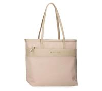 Pepe jeans Morgan Sac fourre-Tout Portable 15,6 Pouces Beige 34 x 32 x 14 cm Polyester avec détails en Cuir synthétique by Joumma Bags, Beige, Talla única, Sac fourre-Tout