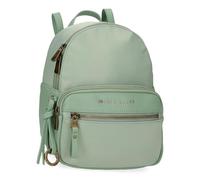Pepe Jeans Morgan Sac à Dos décontracté Vert 20 x 25,5 x 10 cm Polyester avec détails en Cuir synthétique 5,1 l by Joumma Bags, Vert, Talla única, Sac à Dos décontracté